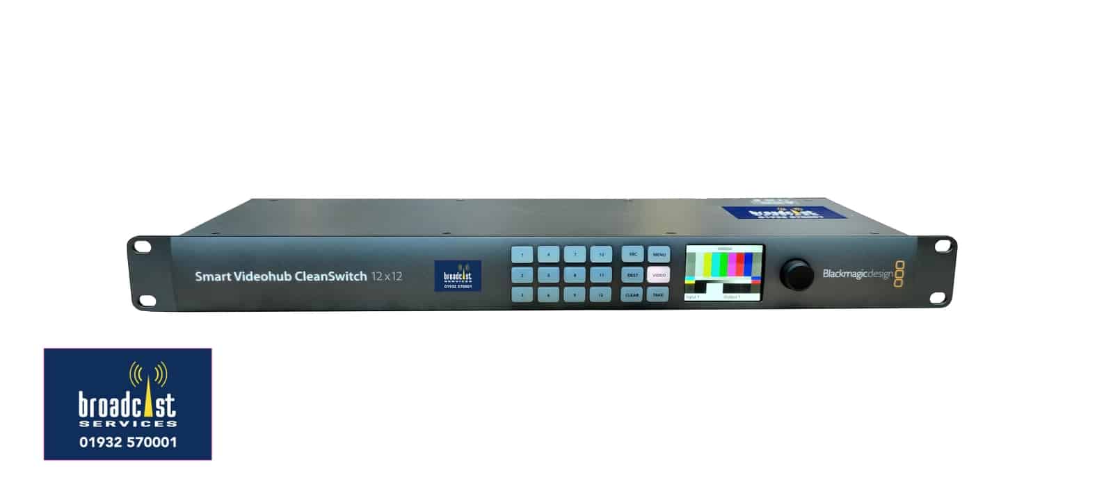 Hire now Blackmagic Smart Video Hub Broadcast Services